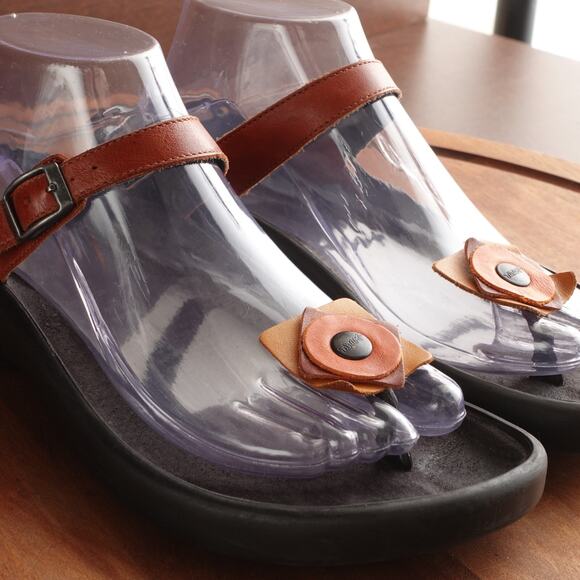 Birkenstock Tatami Sandals WMS SZ EU 39 US 8-8.5 Slide Toe Post Summer Shoe READ - Picture 5 of 16